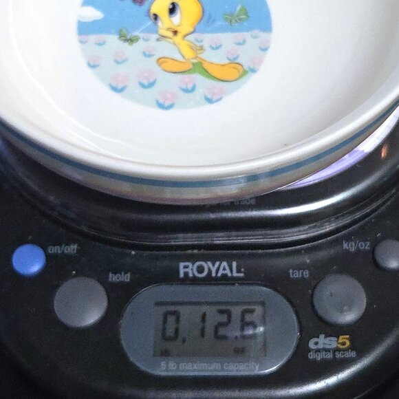 Vintage Collector's Looney Tunes Gibson Tweety Bird 6" Bowl No Chips Sparkling - Picture 10 of 10